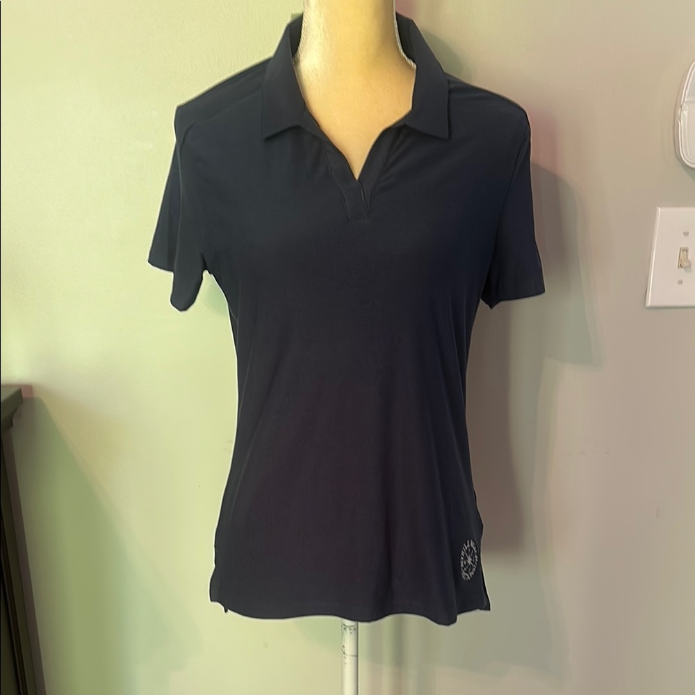 Women's Navy Polo Shirt